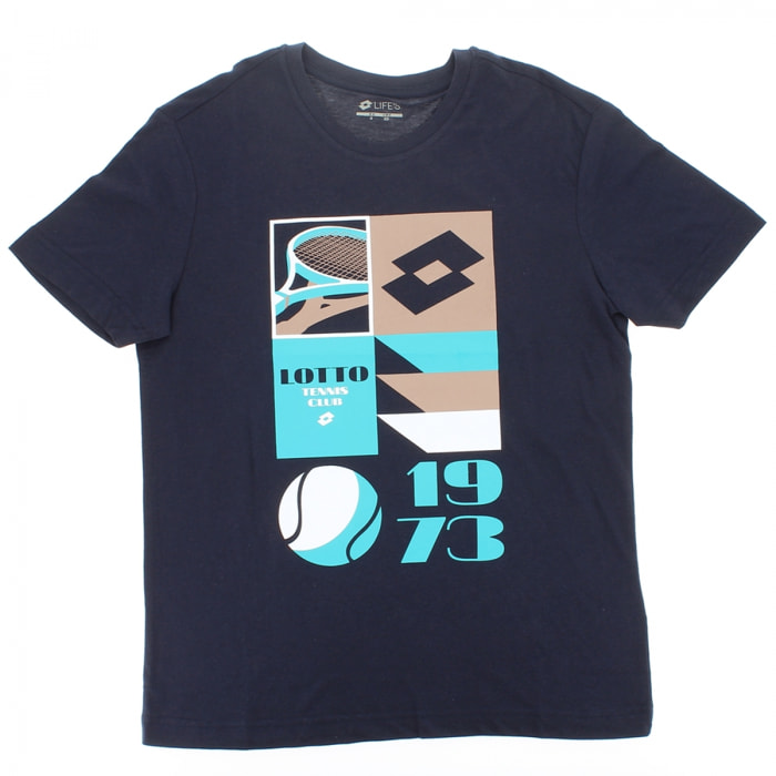 T-shirt Lotto supra V u. Navy blue S