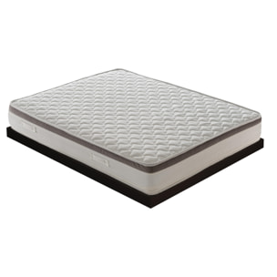 Materasso 100x190 1600 Molle insacchettate - 6 cm Memory Foam - 7 Zone di Comfort - Sfoderabile