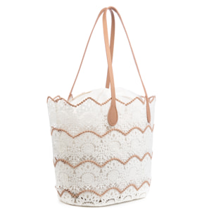 Biferno Bolso de hombro Mujer. Fabricado en algodón.