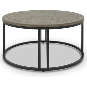 Table basse ronde HOUSTON