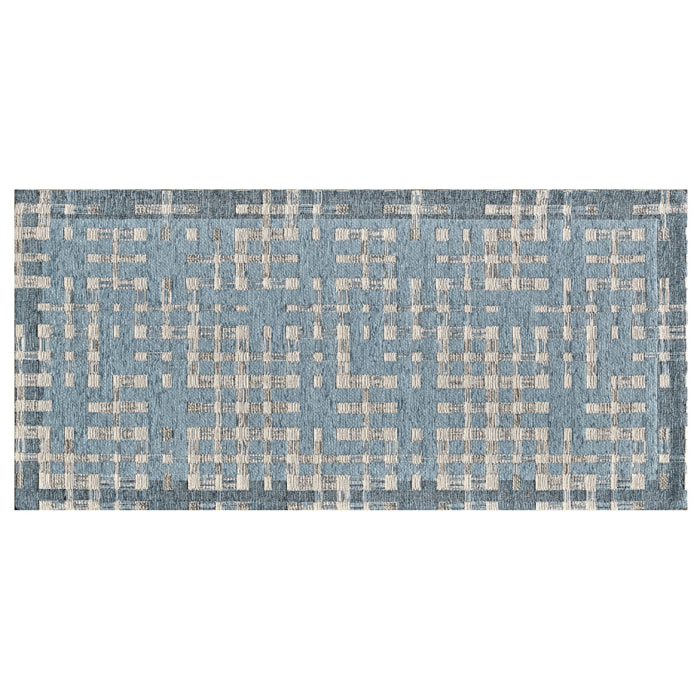 Passatoia Guida Tappeto Cucina Azzurro