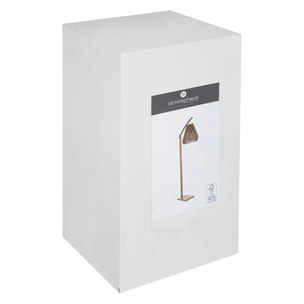 Lampadaire arc "Palm" bambou H158cm