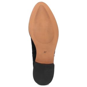 Stivaletto flat Donna colore Nero