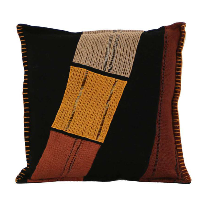 Coussin Amandine - Noir