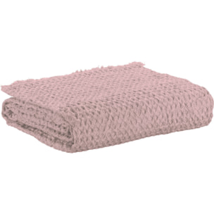 Plaid Jaya 100% Polyester Blush