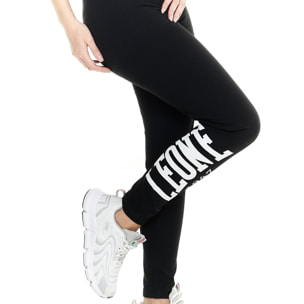 Leggings Leone donna con logo grande Basic