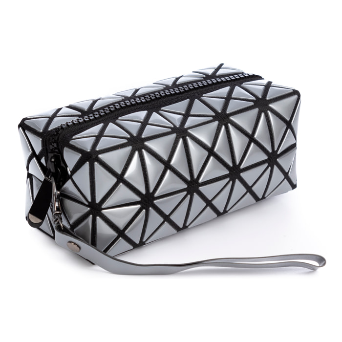 Zeri mini borsa a mano design geometrico.