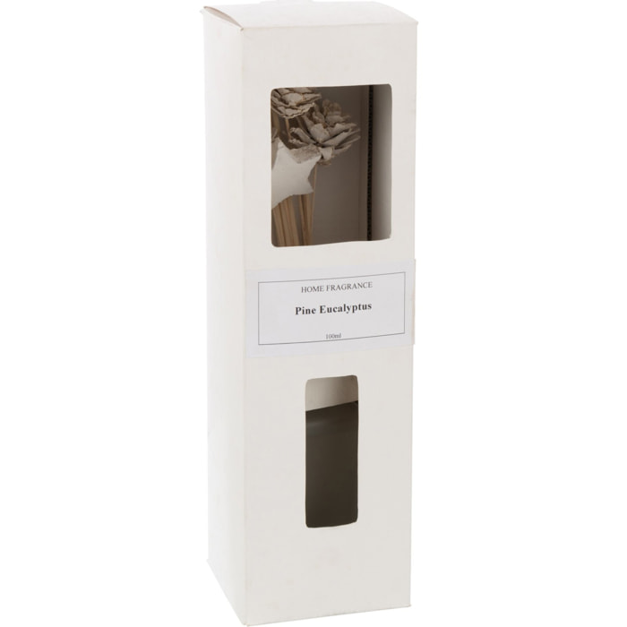 J-Line parfum de maison Eucalyptus - jute - blanc