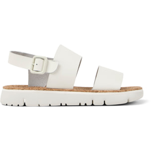 Sandalias - CAMPER Oruga Sandal - Blanco - Cuero liso