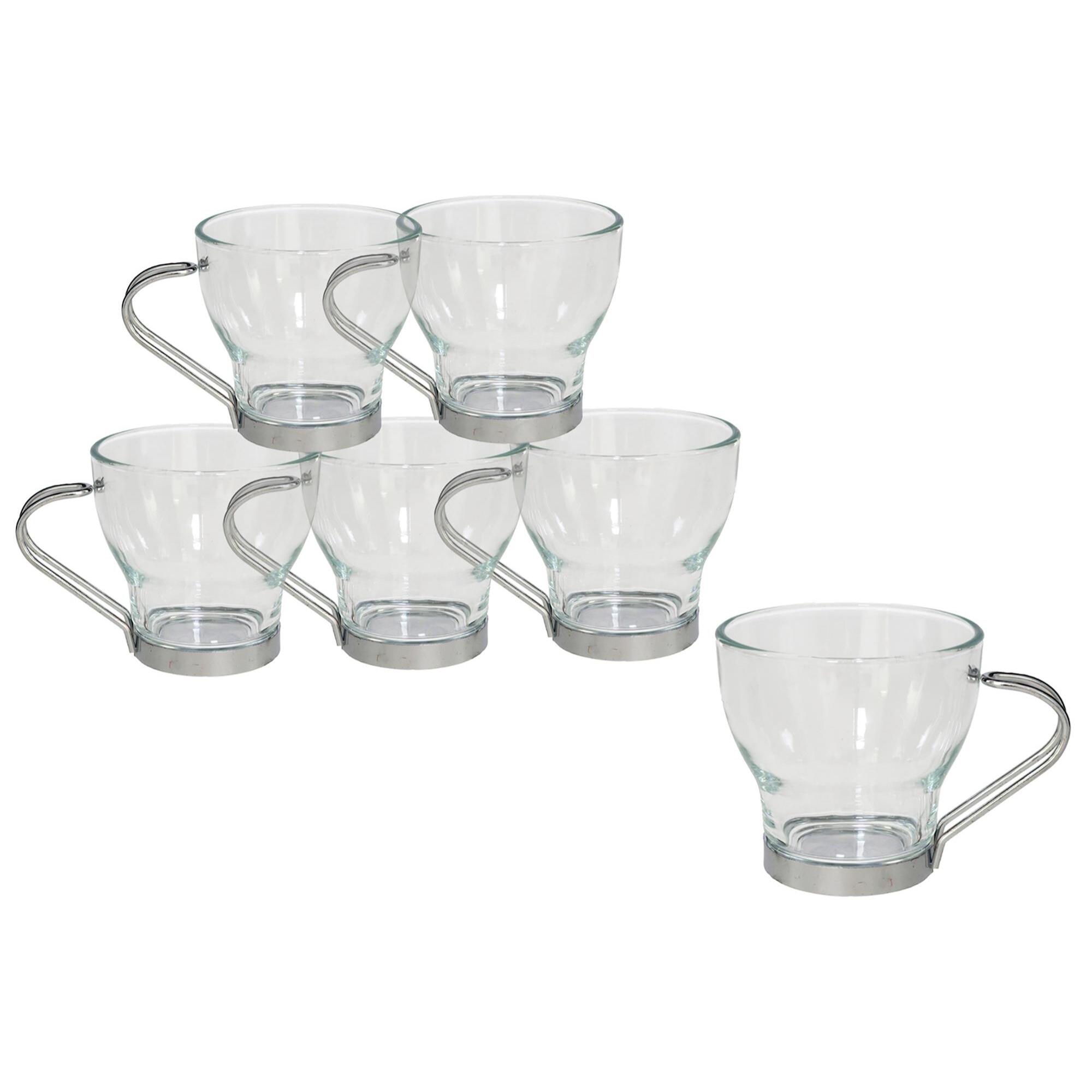 Taza de cristal 170 ml set 6 - Vasos de vidrio