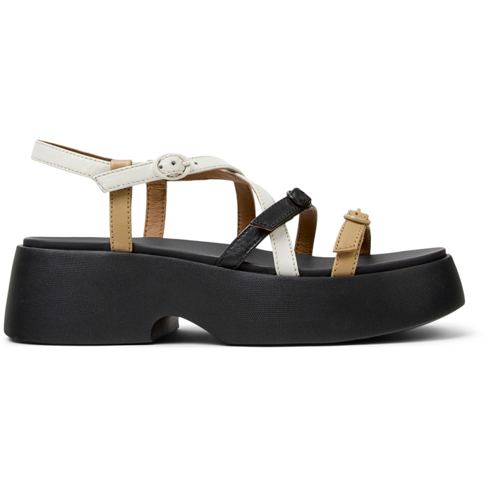 Sandalias - CAMPER Tasha Twins - Multicolor - Cuero liso