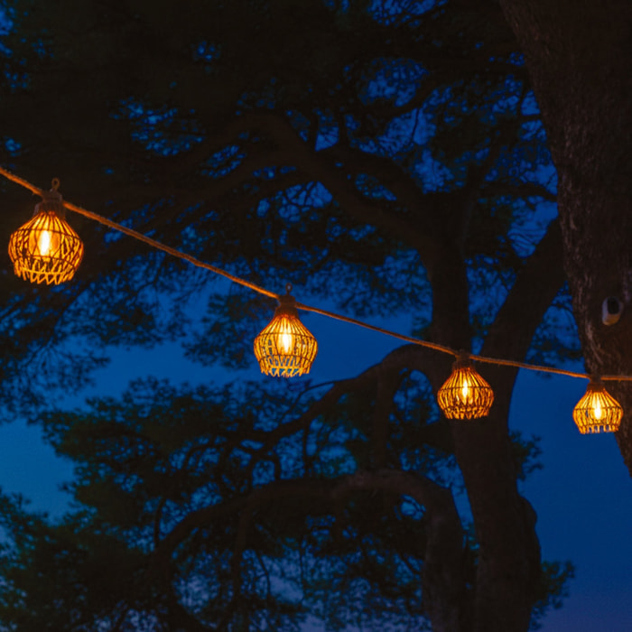 Guirlande solaire ROTILIA 10 LED 8M