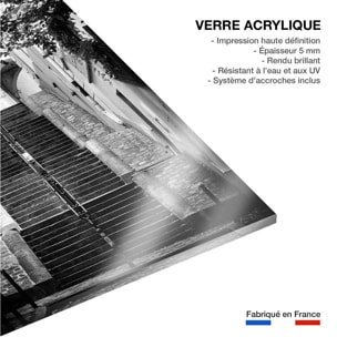 Tableau Paris rue de Montmartre Tableau plexiglas