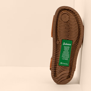 Sandalias N5799 NOBUCK LAVADO CUERO / BALANCE color Cuero