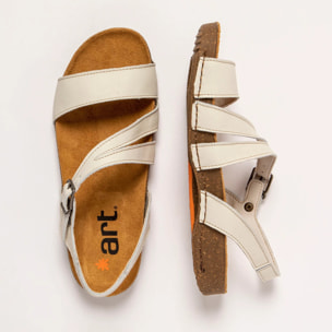 Sandalias 1045 NAPPA CREAM/ I BREATHE color Cream