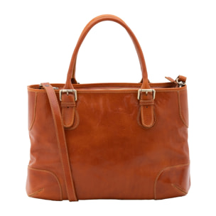 Borsa a tracolla da donna - Modello False - 100% pelle - 28.0 x 43.0 x 16.0 cm