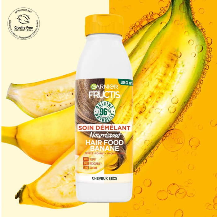 [LOT DE 6] Démêlant Hair Food Nourrissant banane Fructis 350ml