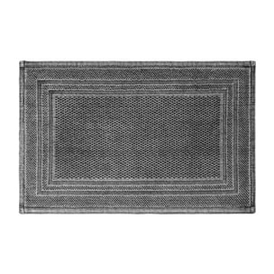 Tapis de bain Coton FLAIR  50x80cm Gris antharcite Elements by Spirella