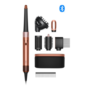 Multi-styler asciugacapelli Dyson Airwrap i.d.™ connesso (Amber Silk) | Nuovo