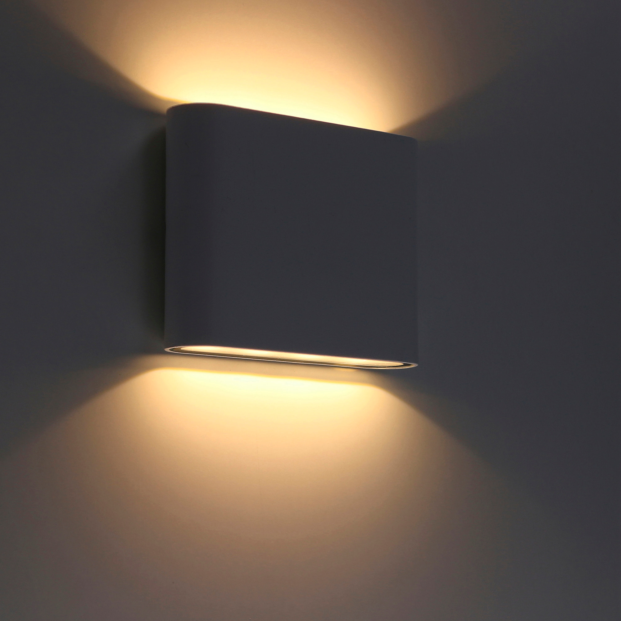 Forlight Aplique Ip54 Slim Led 3,9W 3000K Blanco 268Lm