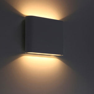 Forlight Aplique Ip54 Slim Led 3,9W 3000K Blanco 268Lm