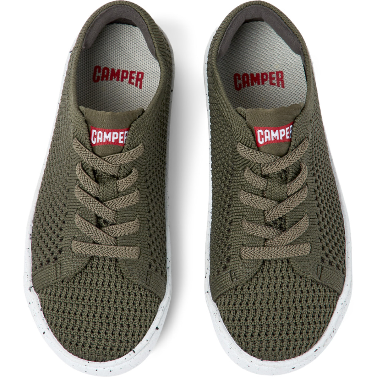 CAMPER Peu Touring - Zapatillas Sneakers Verde Infantil Unisex