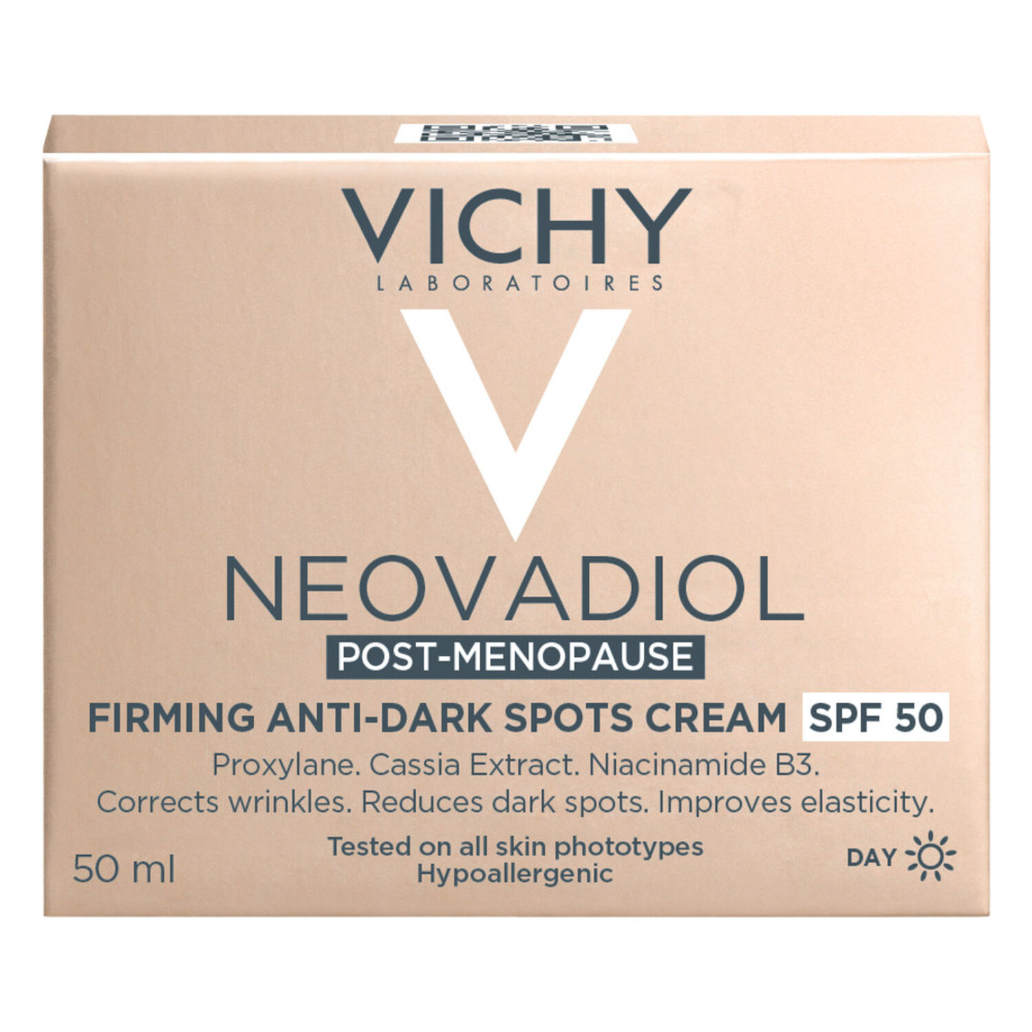 Neovadiol SPF50 - Crème Raffermissante Anti-Taches Brunes 50 ml