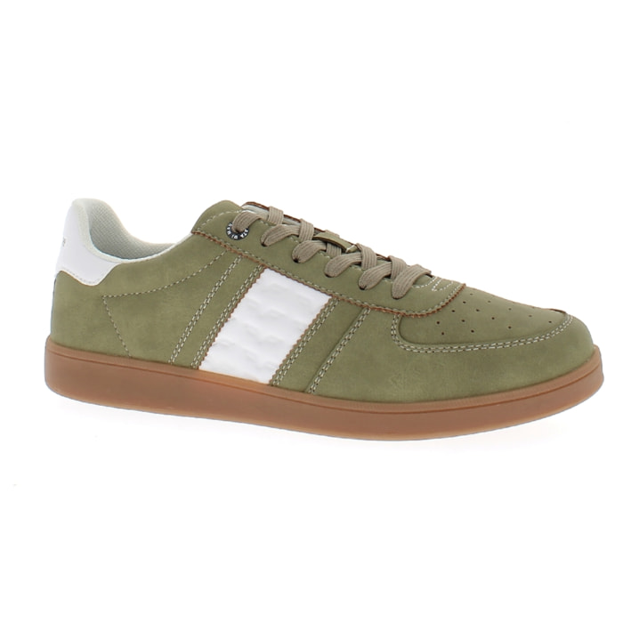 Armata di Mare Scarpe Uomo Sneakers Casual Stringate Basse con Soletta Rimovibile in Memory Foam AMU S25L711 Khaki