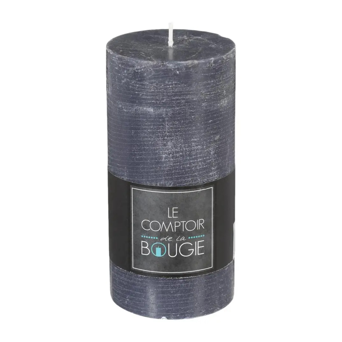 Bougie rustique gris 445g