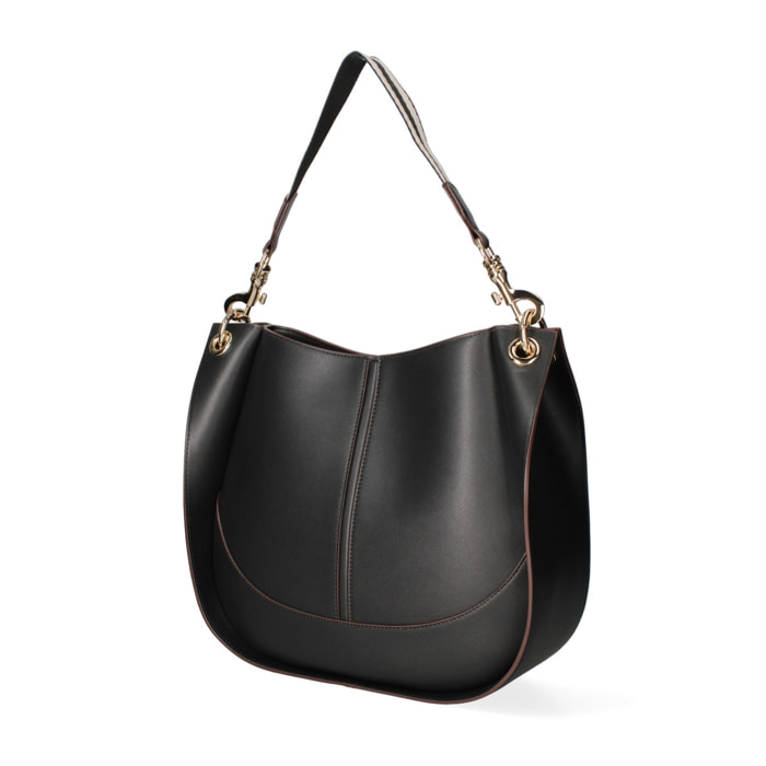 Borsa a spalla da donna - Modello False - 100% pelle riciclata - 30.0 x 26.0 x 10.0 cm