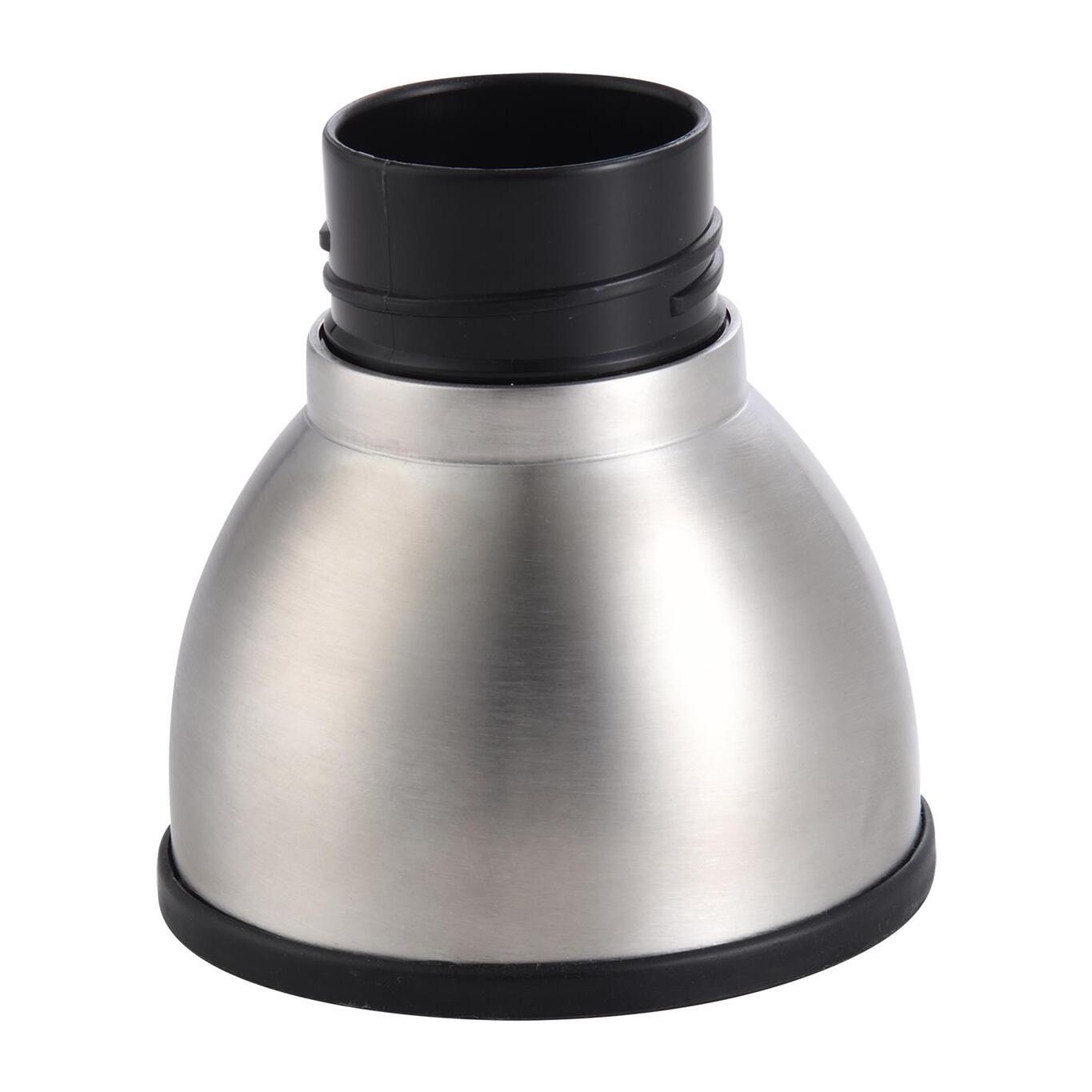 Botella de agua de 570ml Negro en acero inoxidable Bergner Waliking Anywhere