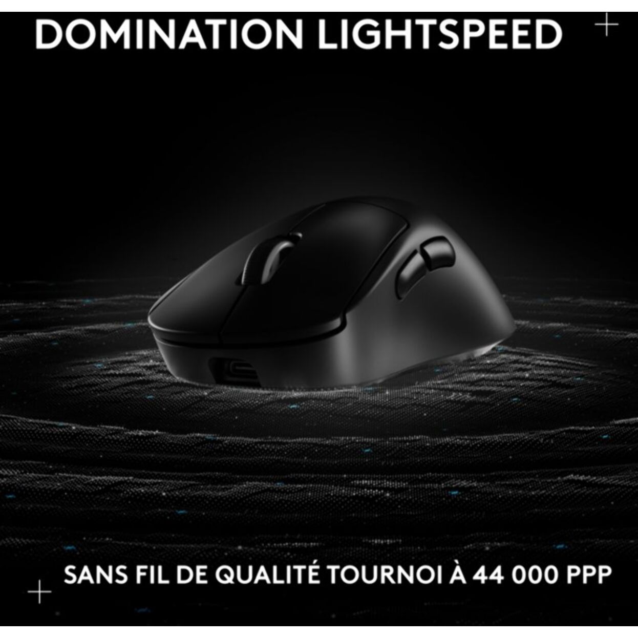 Souris Gamer Sans Fil LOGITECH PRO X SUPERLIGHT 2 DEX LIGHTSPEED Noir