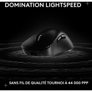 Souris Gamer Sans Fil LOGITECH PRO X SUPERLIGHT 2 DEX LIGHTSPEED Noir