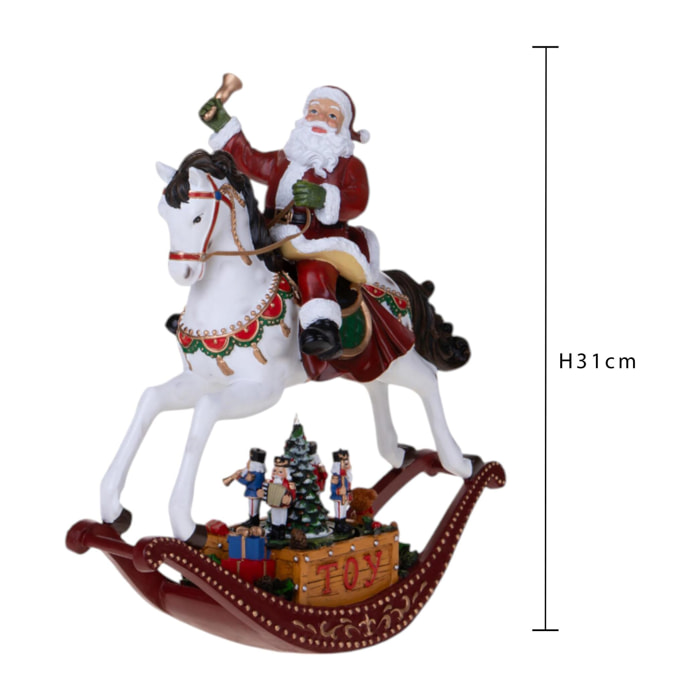 Babbo natale - Pezzi 1 - 32xH31x12,5cm - Bianchi Dino SpA