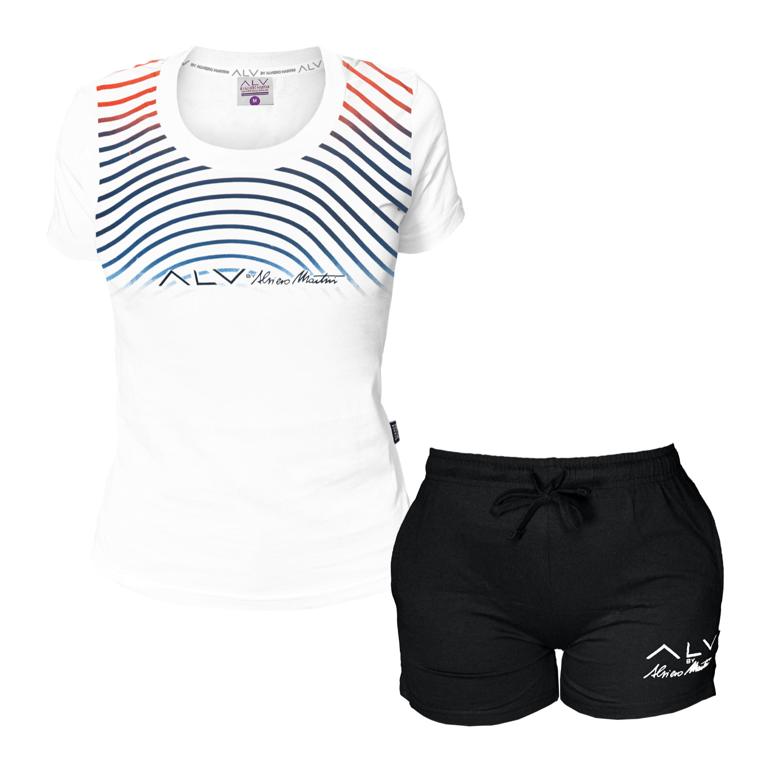 Completo Homewear Donna ALVIERO MARTINI Corto Cotone