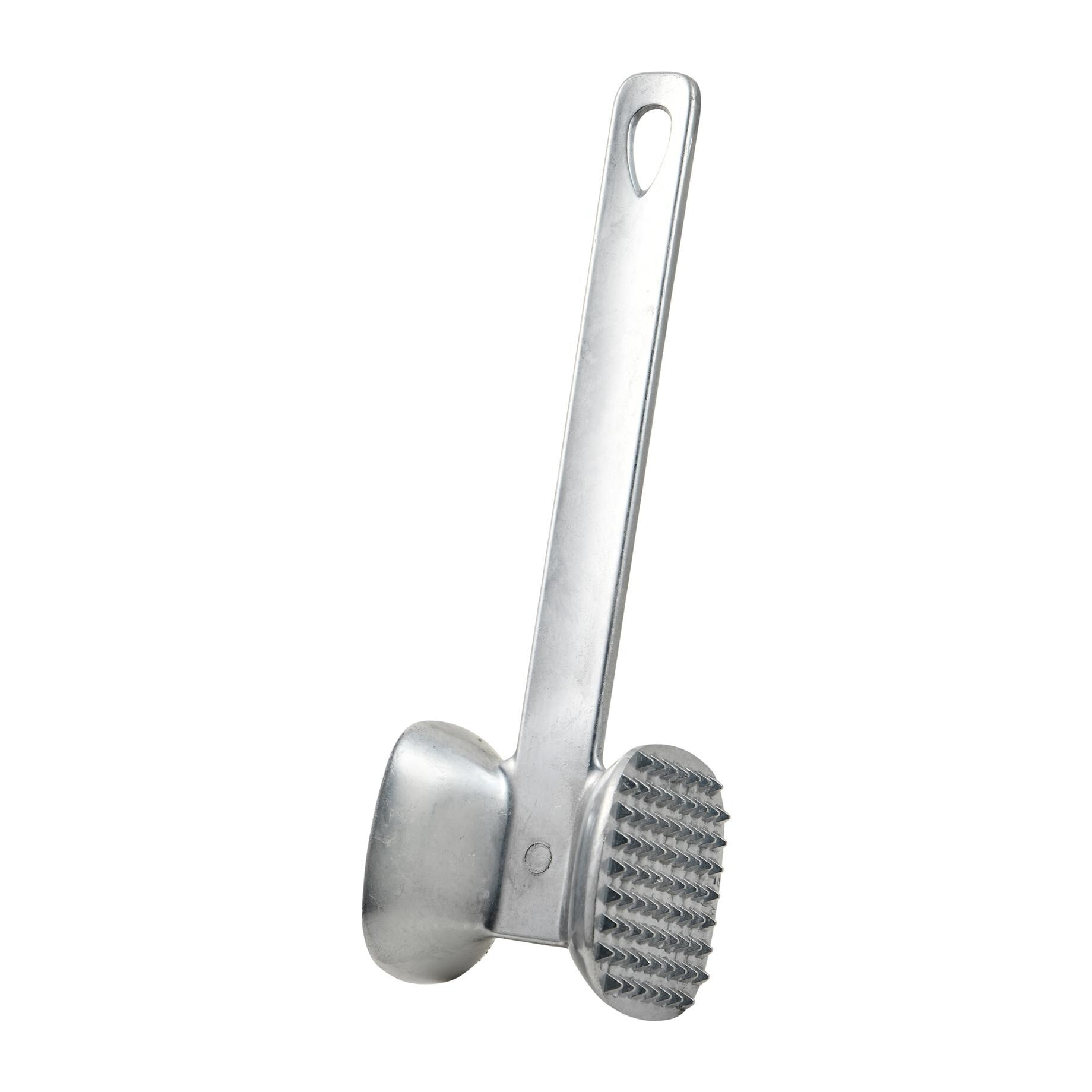 Mazo para carne 24,5x7x6,8 cm aluminio, resistente de doble cara para cocina expert san ignacio