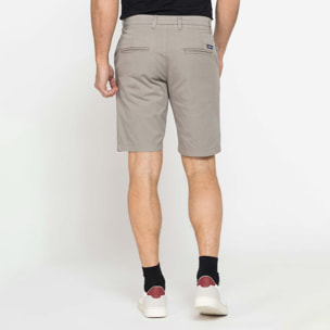 PANTALONE CORTO CHINO IN GABARDINA STRETCH