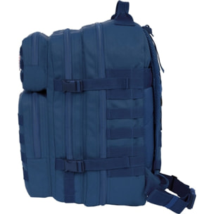 Mochila militar portatil 15,6 safta basic "marino"