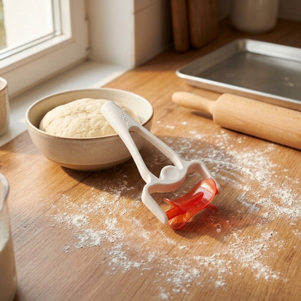 Rouleau découpe pâte 14 cm Dr.Oetker Baker Edition