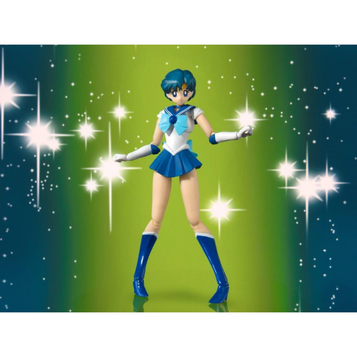 BANDAI SAILOR MERCURY ANIMATION COLOR ED SHF ACTION FIGURE