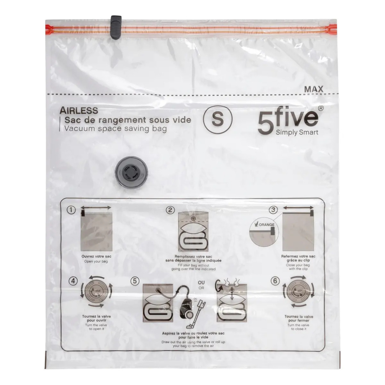 Sac compresseur 60x50cm "Air-Flat"