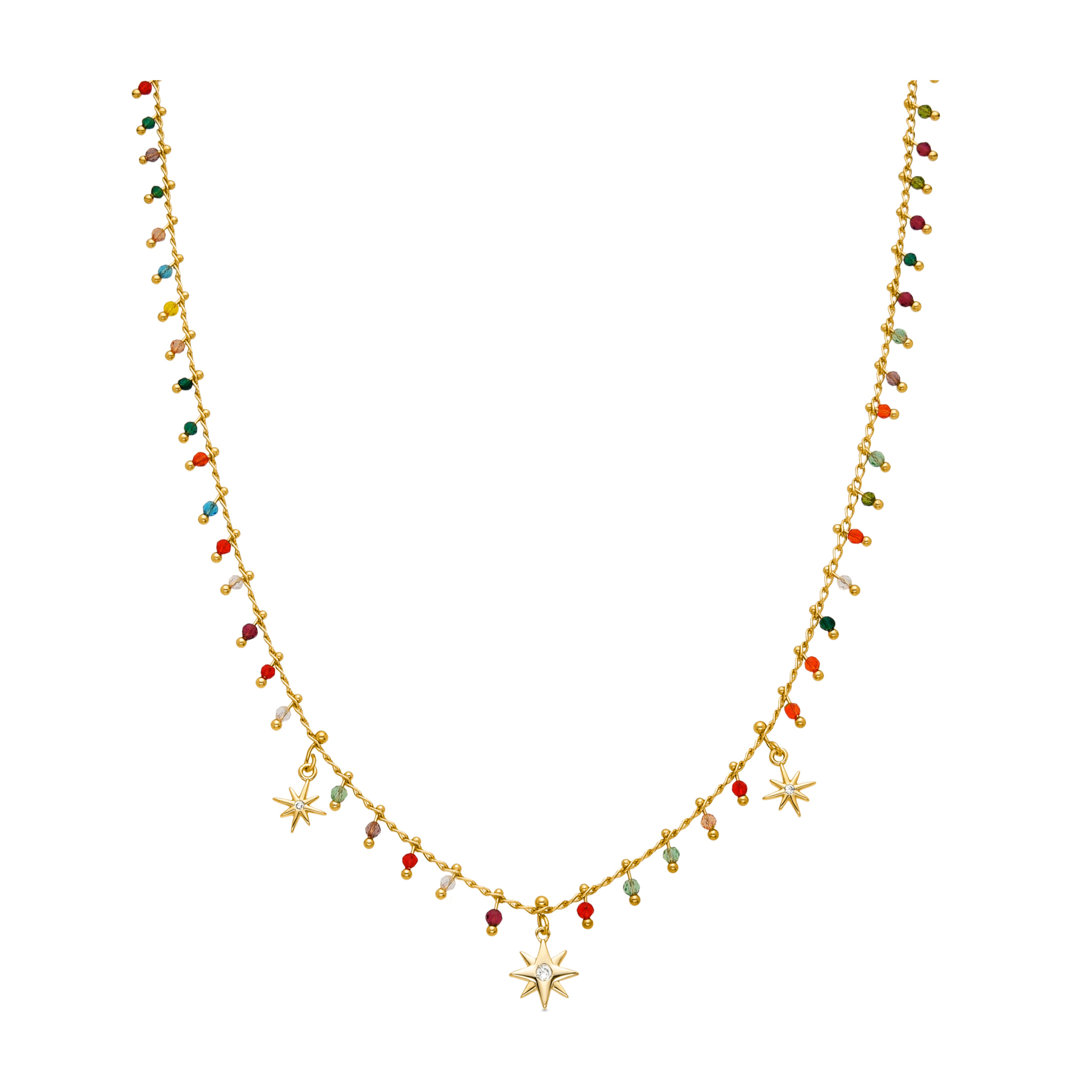 Collar Huin acabado oro amarillo 18k