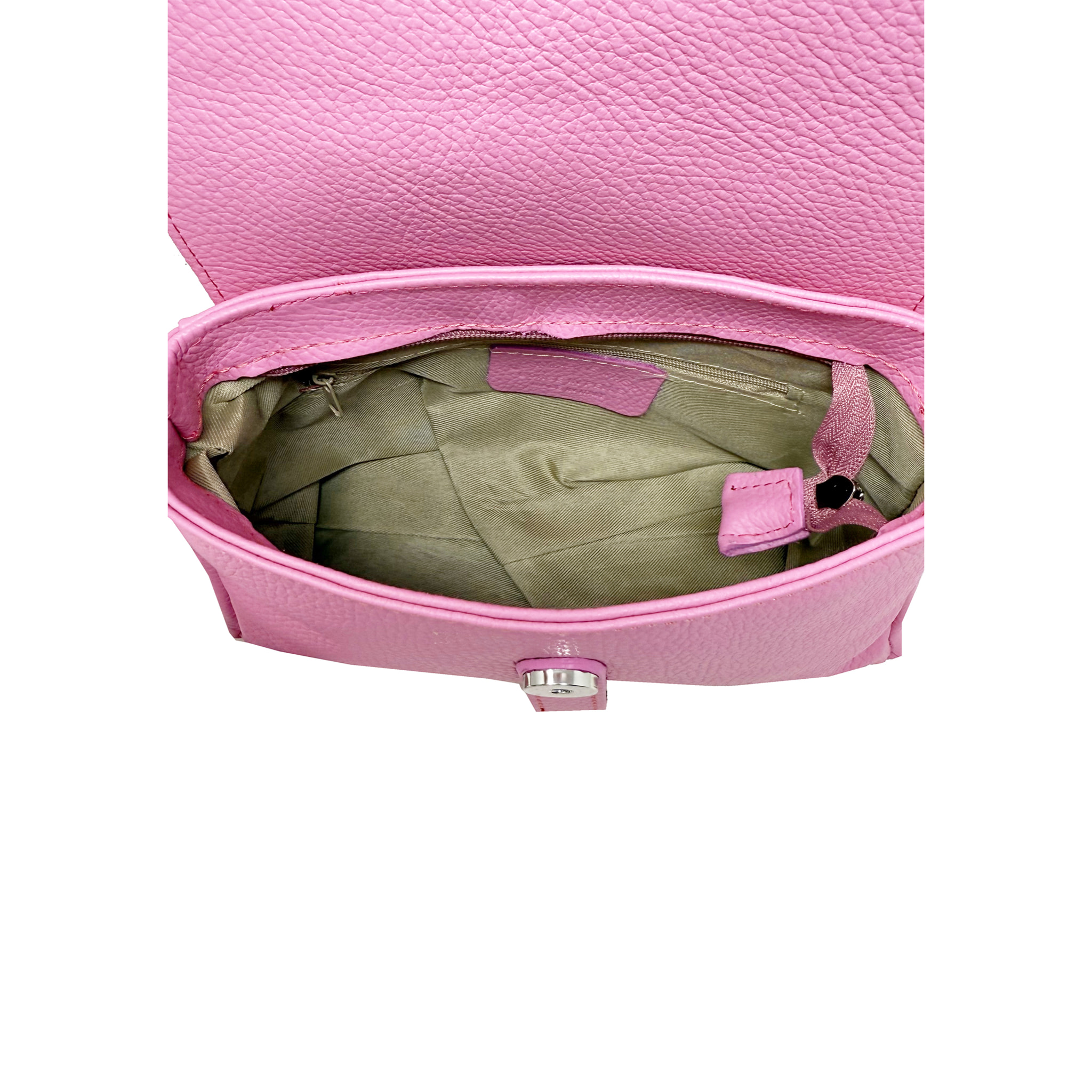 Borsetta a Tracolla Clutch in Vera Pelle Made in Italy
