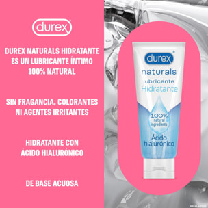 LUBRICANTE ÍNTIMO NATURALS - 100% INGREDIENTES NATURALES ÁCIDO HIALURÓNICO - 100 ML