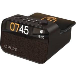 Simulateur d'aube PURE Moment Charge Coffee Black