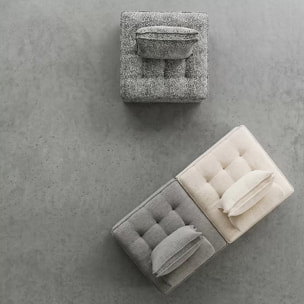 Assise Portofino léopard gris Kare Design