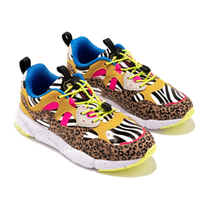 Zapatillas Trail Leopardo B&W