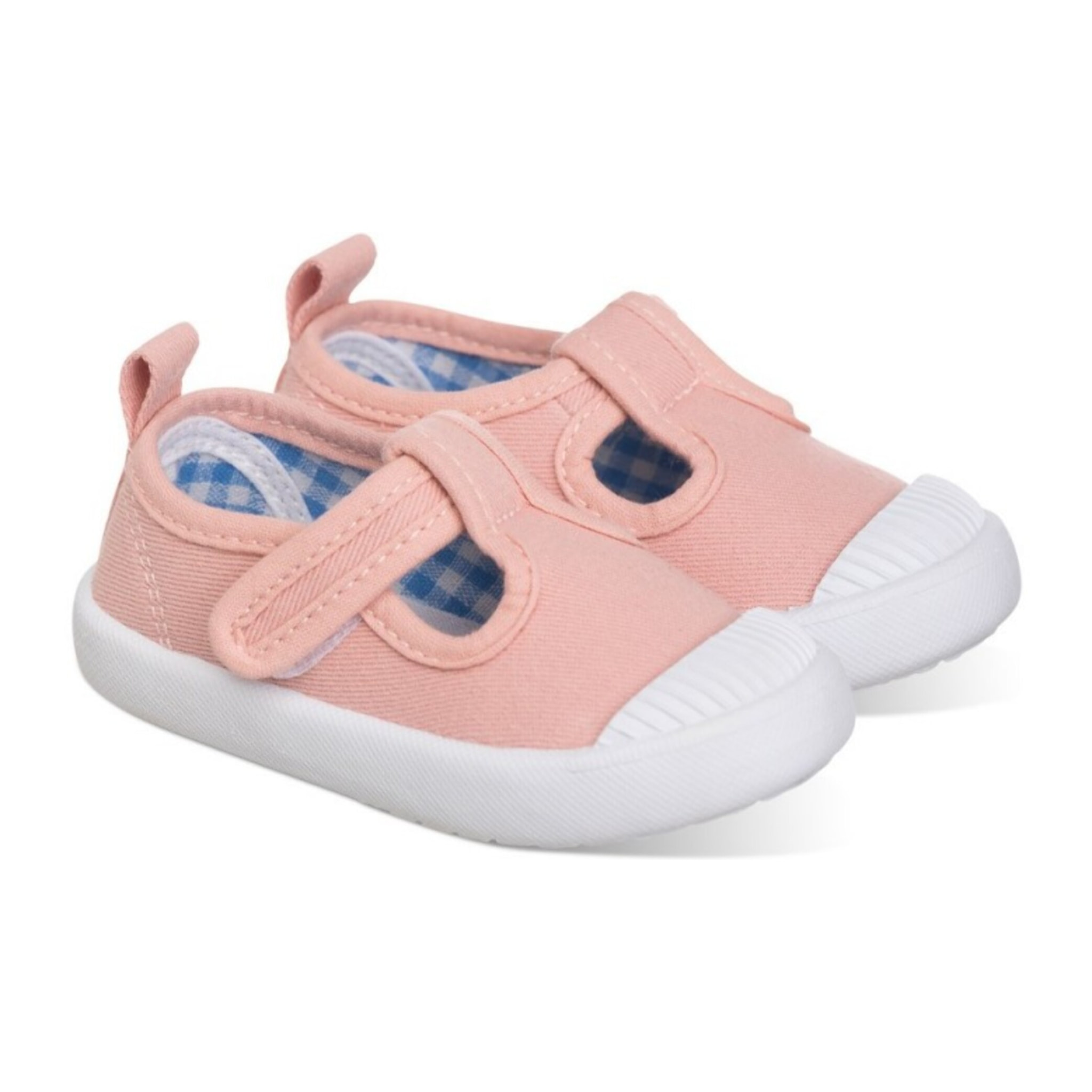 Lona rosa con Velcro, básica, versátil y cómoda, ideal para combinar con todo