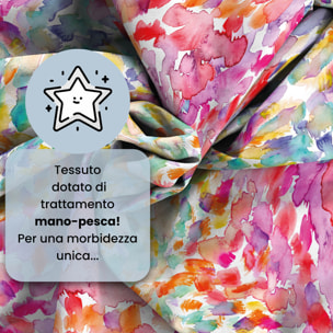 COMPLETO LETTO FANTASY, 100% Microfibra - SPRING