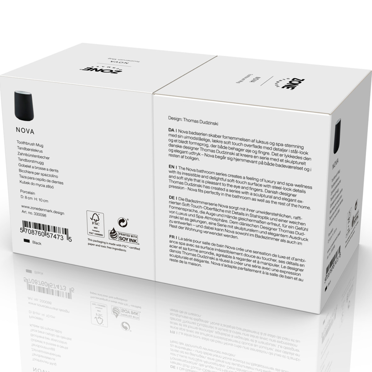 Gobelet pour brosse à dents Nova